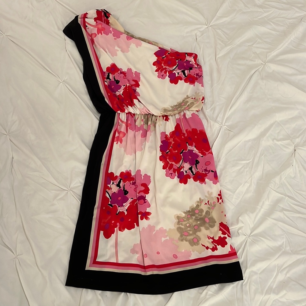 NY&C 1-shoulder floral dress